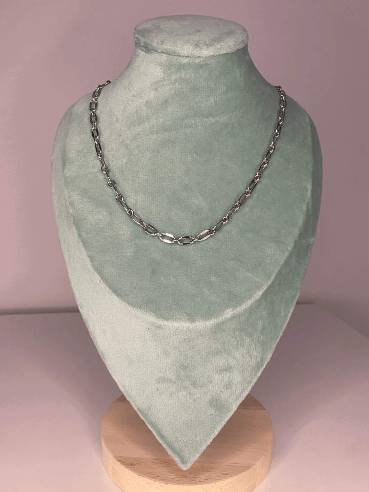 Kalın Zincir Silver