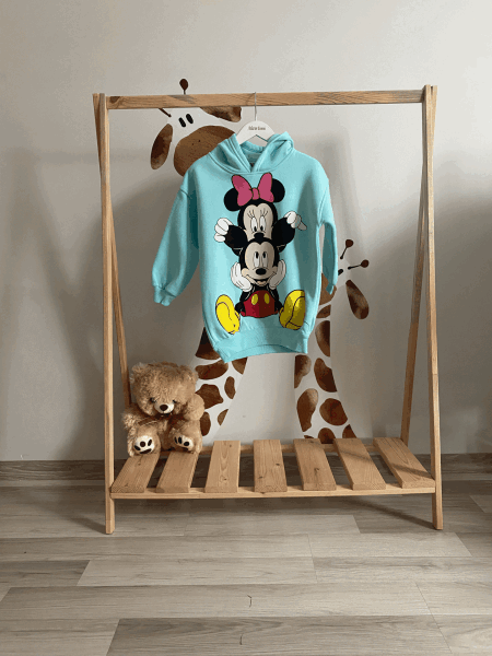 MİCKEY ELBİSE (ŞARDONLU)