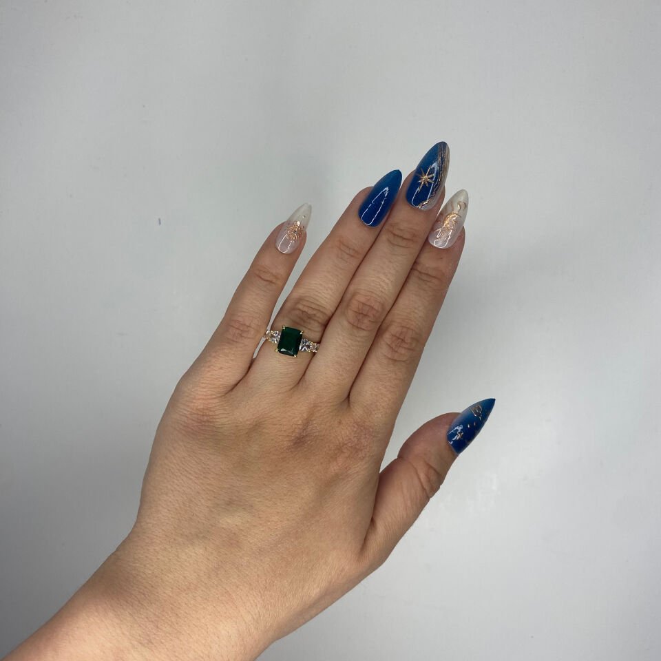 Yüzük (Yeşil Taşlı)